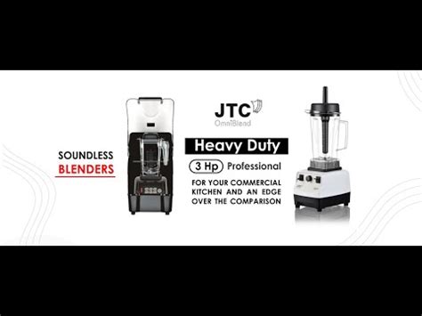 JTC OmniBlend I TM767 Heavy Duty Blender Trust Kitchens YouTube