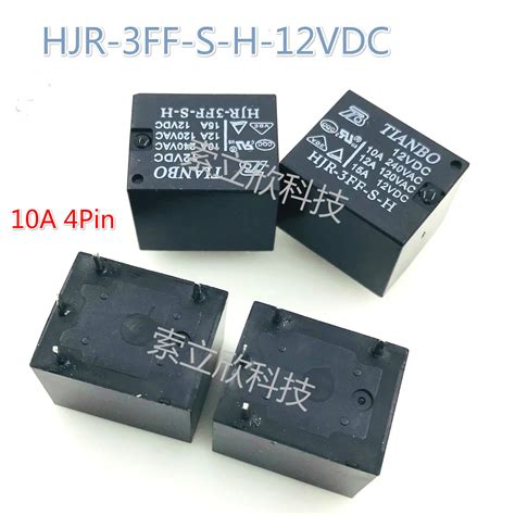 10pcs LOT New Relay HJR 3FF S H 5VDC Hjr 3ff S H 12vdc HJR 3FF S H