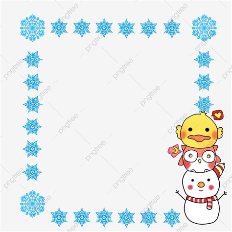 christmas snowflake border clipart 20 free Cliparts | Download images ...