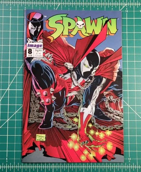 SPAWN 8 1993 ICONIC Spider Man Homage Todd McFarlane Cover Image VF