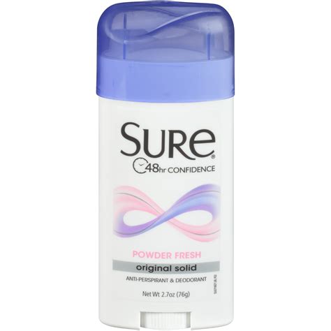 Sure Original Solid Powder Scent 27 Oz Stick