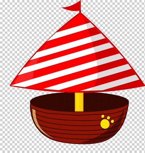 Barco Velero Bandera Roja Png Klipartz