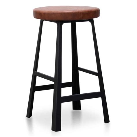 Rustic Brown Bar Stool