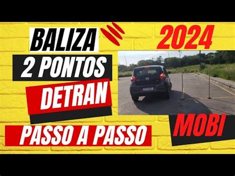 BALIZA DETRAN 2 PONTOS PASSO A PASSO 2024 YouTube