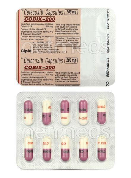 Cobix 200mg Capsule 10 S Price Uses Side Effects Netmeds