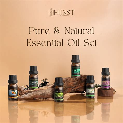 6 Bottles Pure Natural Plant Essential Oils Set Suitable For For