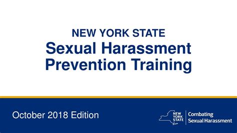 Ppt New York State Sexual Harassment Prevention Training Powerpoint