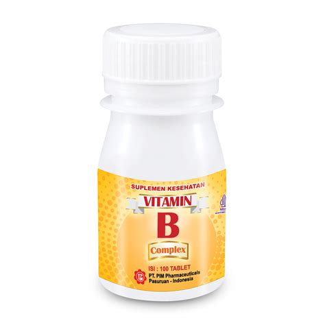 Vitamin B Complex Pim Pharmaceuticals