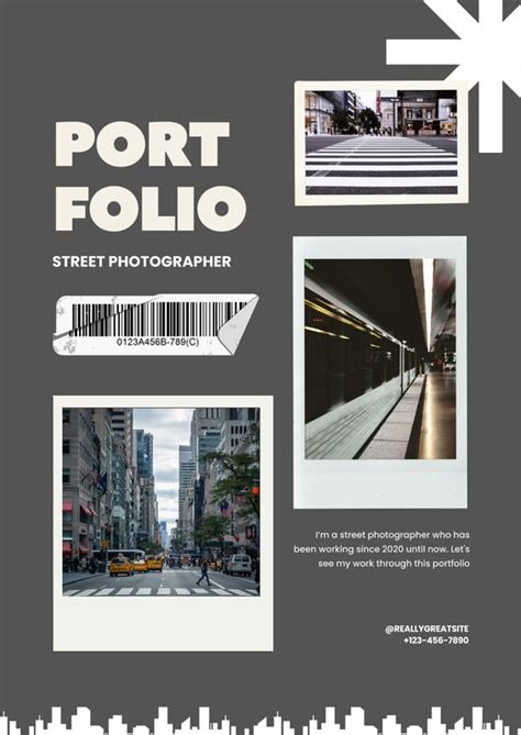 Free To Edit And Print Student Portfolio Templates Canva