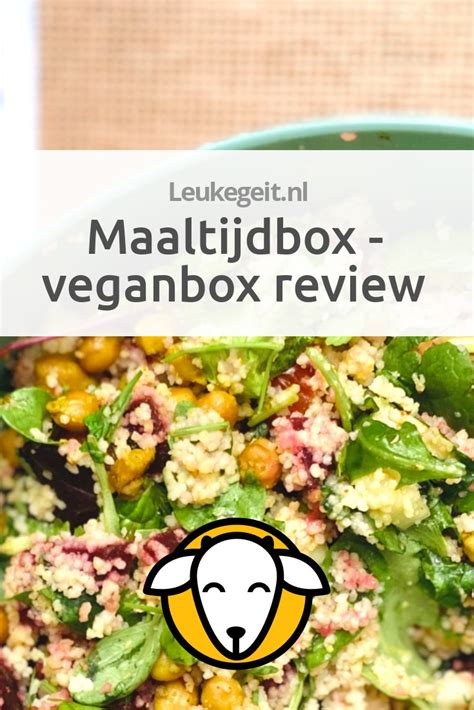 Maaltijdbox Veganbox Review Leukegeit