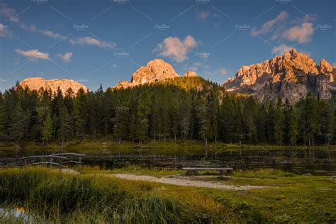 Antorno lake at sunset italy featuring lake, nature, and antorno | High ...