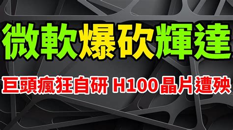 熱潮慘退！微軟爆砍輝達h100 Gpu遭殃，全球晶片巨頭瘋狂自研。亞馬遜自研特殊應用ic，英特爾倚重asic，世芯ky瘋狂受惠。台灣科委會