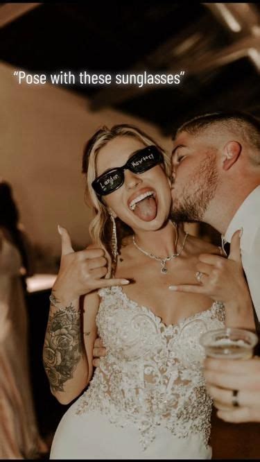 Pose With These Sunglasses An Unforgettable Idea For Your Wedding Reception In 2024