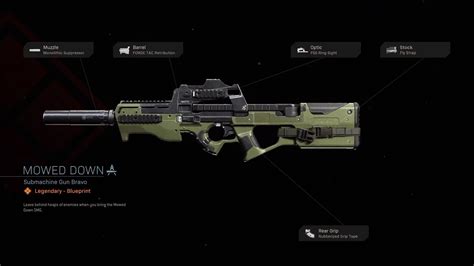 Mowed Down Cod Warzone And Modern Warfare Weapon Blueprint Zingw