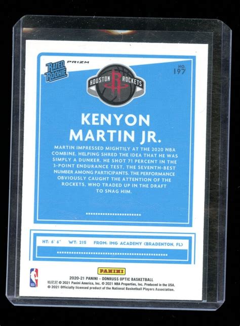 Donruss Optic Kenyon Martin Rated Rookie Fanatics Green