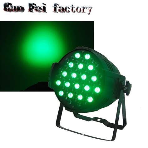 54x3W RGBW LED Par Light LED Stage Slim PAR Can Flat 1pcs Lot In Stage