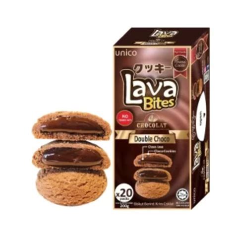 Lava Bites Double Chocolate 200g Shopee Malaysia