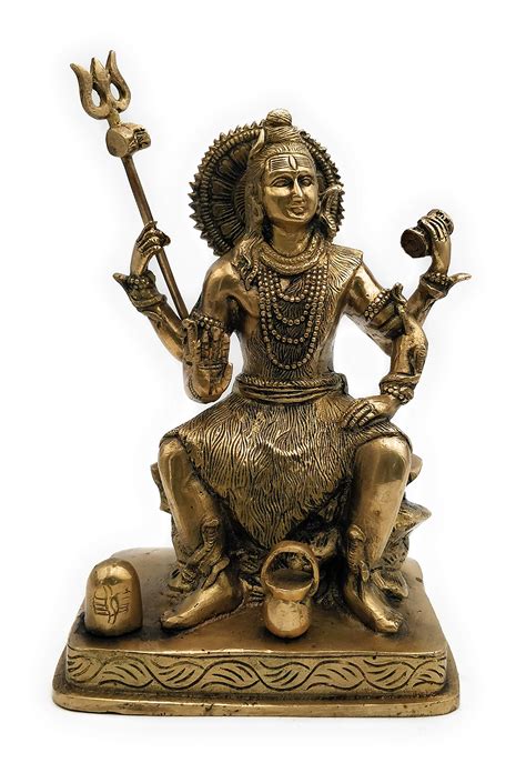 Buy South Indian Arts Brass Shiva Statues Lord Shiv Idol Shankar