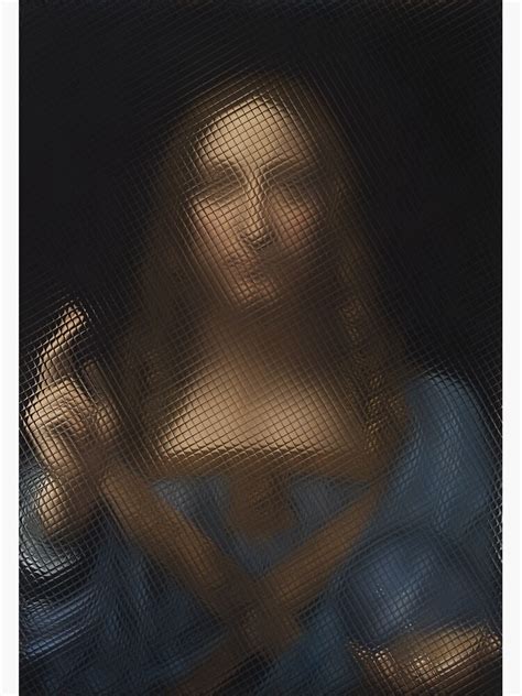 Copy Of Salvator Mundi By Leonardo Da Vinci Refraction Version