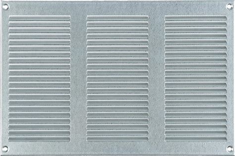 Steinberg Galvanized Steel Vent Cover X Duct Opening With Mesh