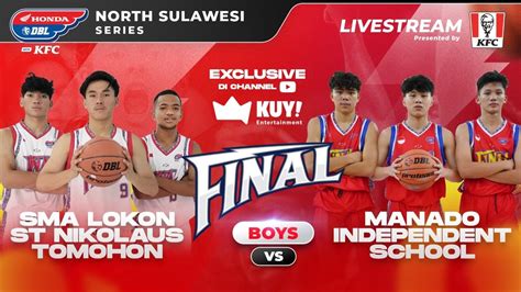 Link Live Streaming Final Party DBL Manado Losnito Vs MIS DBL ID