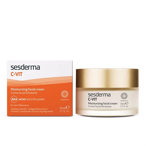 C Vit Crema Facial Hidratante Tratamientos Faciales Sesderma