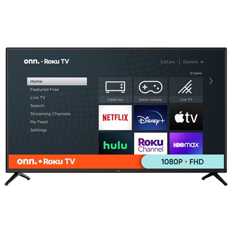 onn. 42” Class FHD (1080P) LED Roku Smart TV (100068372) - Walmart.com