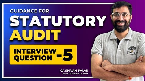 How To Prepare For Statutory Audit Statutory Audit Interview Question