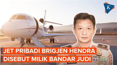 Jet Pribadi Yang Diduga Dipakai Brigjen Hendra Disebut Milik Bandar