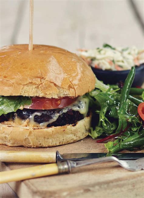 Black Bean And Beetroot Burger Vegetarian Recipe