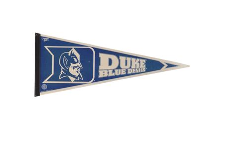 Duke Blue Devils Felt Flag Pennant