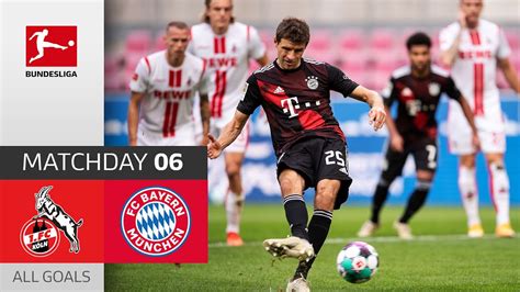 1 FC Köln FC Bayern München 1 2 All Goals Matchday 6