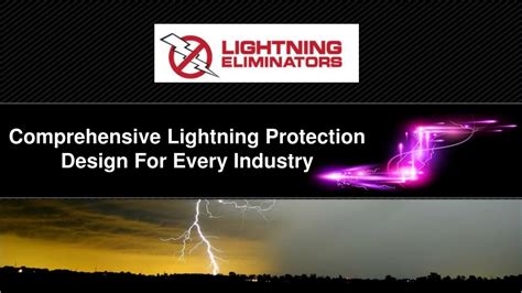 Ppt Comprehensive Lightning Protection Design For Every Industry