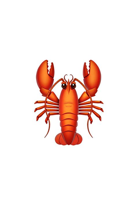 🦞 Lobster Emoji | Emoji wallpaper iphone, Icon emoji, Emoji