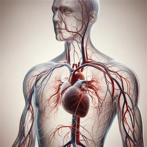 Premium Photo Detailed Human Cardiovascular System