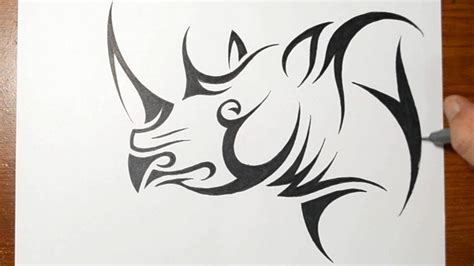 Easy Tribal Animal Tattoo - Wiki Tattoo