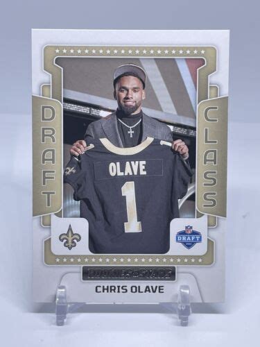 2022 Panini Rookies Stars Draft Class DC 7 Chris Olave RC For