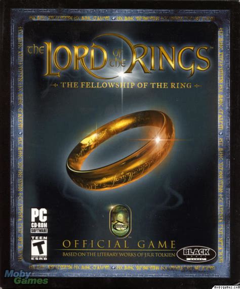 Lotr Fellowship Of The Ring Pc Game Cover Front Lord Of The Rings Photo 35210822 Fanpop