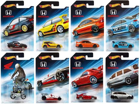 Hot Wheels Honda Civic Anniversary Complete Set Of 5 Munimoro Gob Pe