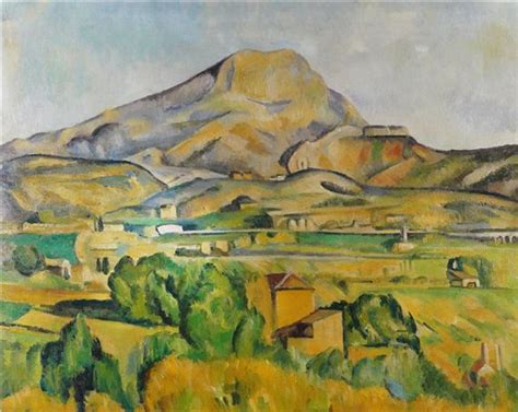 Paul Cézanne Mont Saint Victoire seen from Bellevue MutualArt