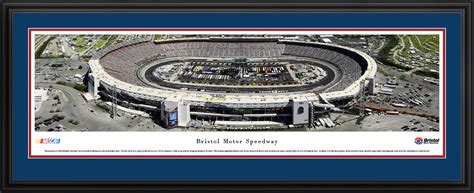 Bristol Motor Speedway Aerial Panorama Poster - the Stadium Shoppe