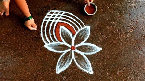 Margazhi 1 Flowers Padi Kolam 3 2 Dhanurmasam Muggulu New Year