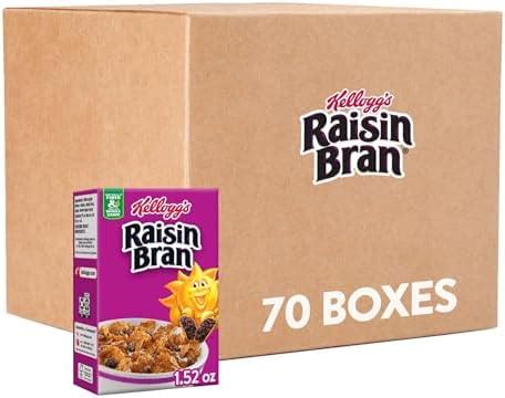 Amazon Kellogg S Raisin Bran Breakfast Cereal Original