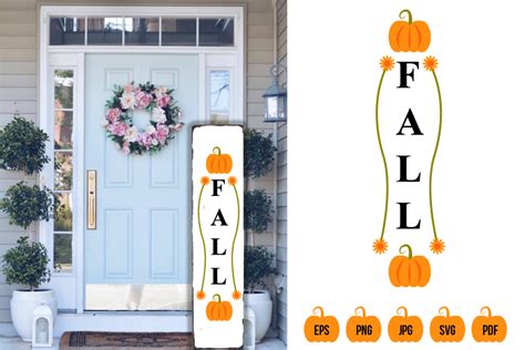 Fall Porch Signs SVG Bundle By JunioR Creative | TheHungryJPEG