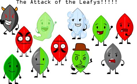The Attack Of The Leafys By Brandondaboy3000 On Deviantart