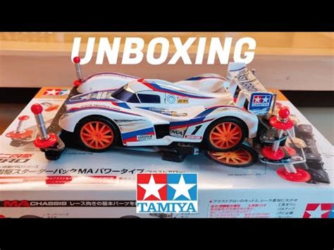 Tamiya Mini 4wd Blast Arrow Starter Pack MA ミニ四駆 18647 unboxing YouTube