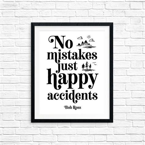 Bob Ross Quotes Mistakes