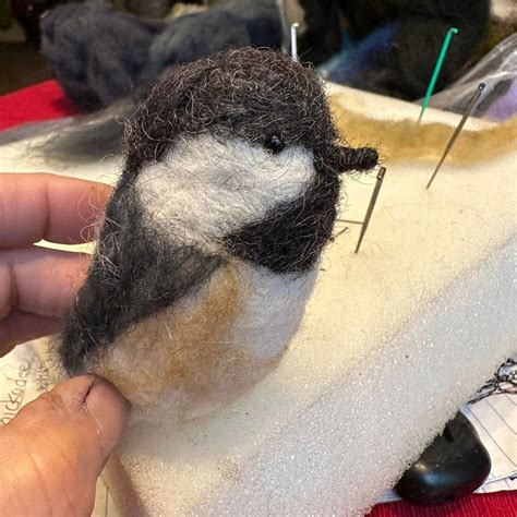 Needle Felted Chickadee Workshop Virtual Sabbathday Lake Shaker Village