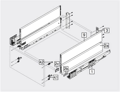 Blum Merivobox Set E Boxcap Bestellen Meubelbeslag Online