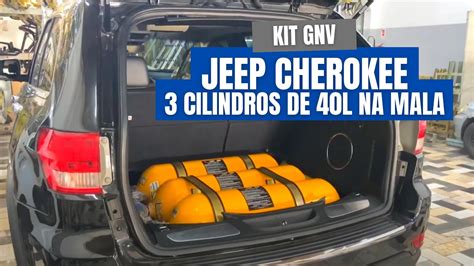 JEEP CHEROKEE KIT GNV 5ª GERAÇÃO 6 CILINDROS YouTube